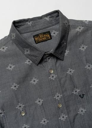 True religion pattern shirt оригінальна сорочка