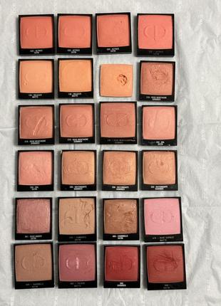 Устойчивые румяна dior rouge blush
