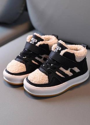 Теплые детские ботинки 3