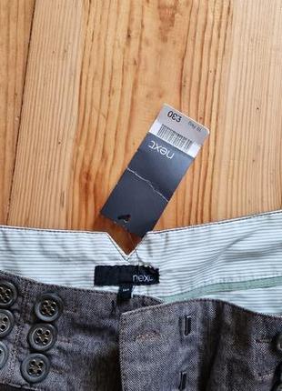 Фирменные английские женские хлопковые брюки next,новые с бирками,размер 16анг.7 фото