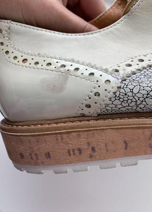 Туфли оксфорды броги