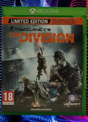 Диск с игрой tom clancy`s the division limited edition (xbox one)