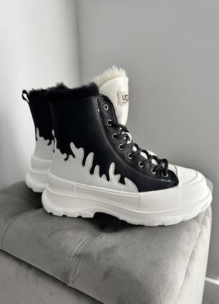 Сапоги кожаные зимние ugg