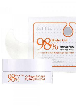 Гідрогелеві патчі для очей з колагеном і коензимом q10-petitfee collagen & co q10 hydrogel eye patch