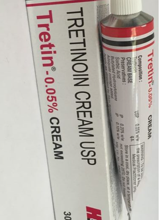 Крем від прищів і зморшок  третиноїн, ретинол 30г h&h,tretin 0,005% usp h&h pharmacutica llp.