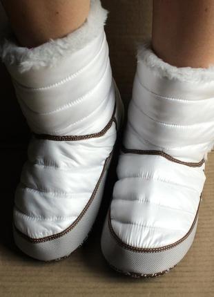Дутики o'neill cosey vaporous white, mid brown 59.1043.01 оригінал нові