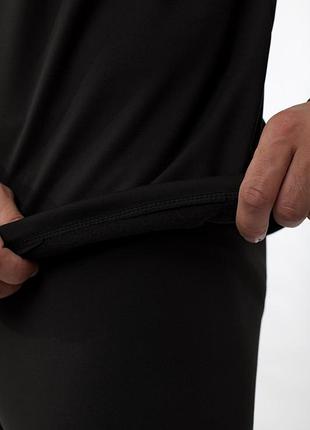 Термобелье мужское зимнее the north face черный теплый комплект кофта и штаны на флисе на зиму с начесом8 фото