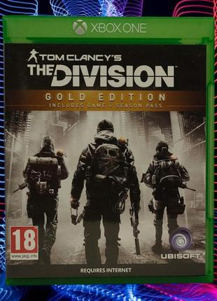Диск с игрой tom clancy`s the division gold edition (xbox one)