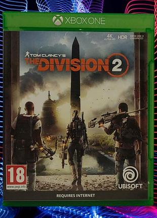 Диск с игрой tom clancy`s the division 2 (xbox one)