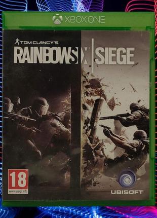 Диск с игрой tom clancy`s rainbow six siege (xbox one)