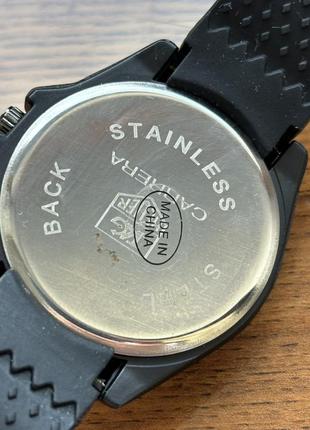 Мужские часы на силиконовые ремешки carrera черного цвета