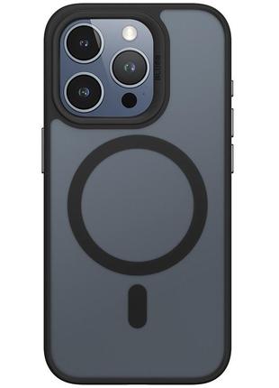 Tpu+pc чехол blueo skin friendly frosted with magsafe для apple iphone 16 pro max (6.9")