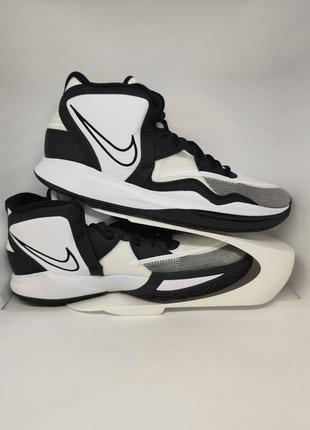 Баскетбольные кроссовки nike kyrie infinity tb white black(dx6653-100) оригинал, новые