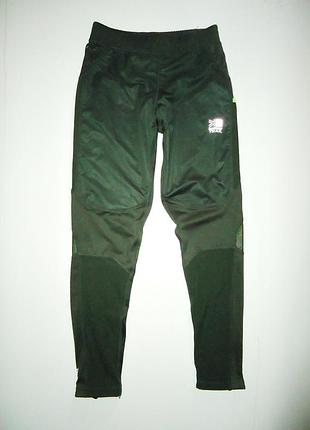 Штани спортивні для бігу karrimor trail running pant green womens жіночі (m)