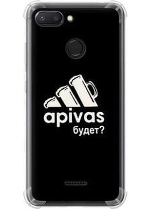 Чехол на xiaomi redmi 6 а пивас "4571sp-1521-5939"