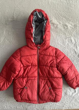 Зимняя куртка zara baby 98 см (2-3 года)