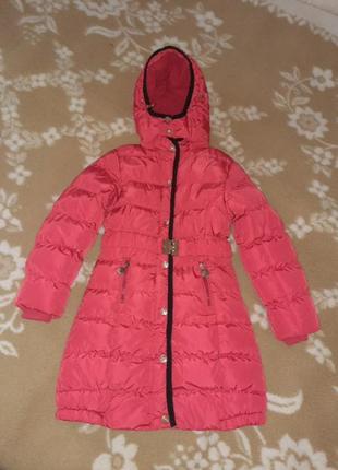Пальто на дівчинку tyk р.116-122