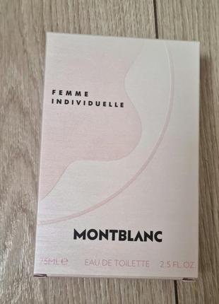 Montblanc femme individuelle