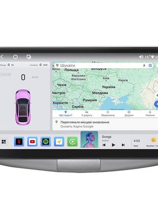 Штатна магнітола lesko для volkswagen passat cc i рестайлінг 2012-2017 екран 10" 4/64 qled carplay 4g wi-fi