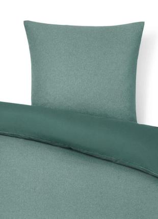 Якісна постільна білизна преміум від tchibo (німеччина) розмір 135*200см 80*80см3 фото