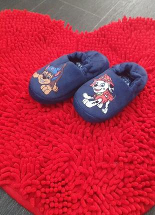 Домашні дитячі тапочки собачий патруль