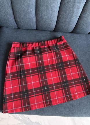 Юбка в клетку