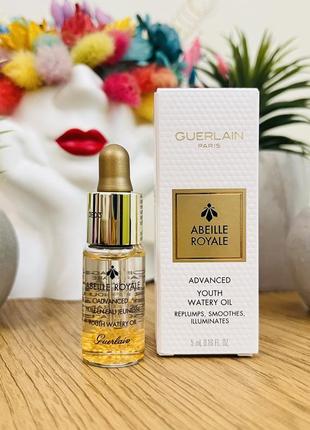 Оригінал омолоджувальна олія для обличчя guerlain abeille royale advanced youth watery oil