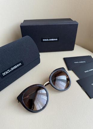 Окуляри сонцезахисні dolce gabbana оригінал леопард жіночі