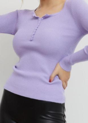Кофта в рубчик жіноча