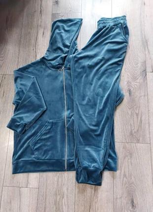 Спортивний костюм велюровий жіночий2 фото