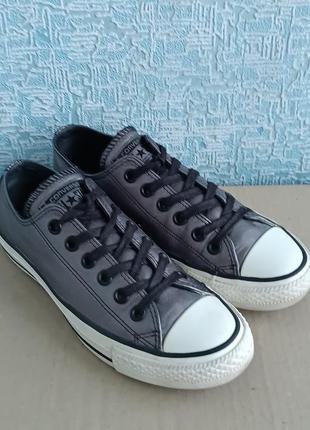 Кожаные кеды converse оригинал.