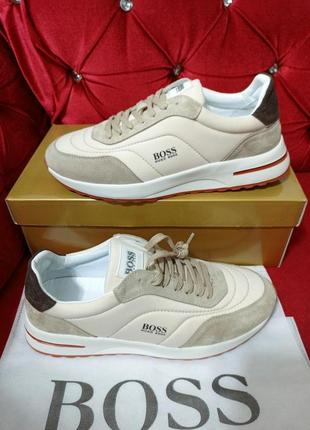 Кроссовки мужские натуральная кожа