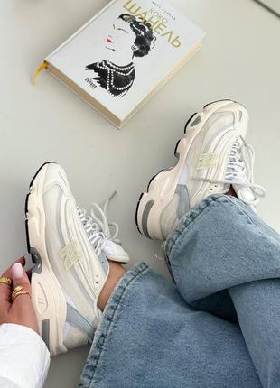 Женские кроссовки new balance 1000 aimе leon dore cream * izd2 фото