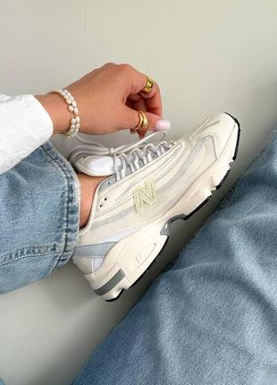Женские кроссовки new balance 1000 aimе leon dore cream * izd6 фото