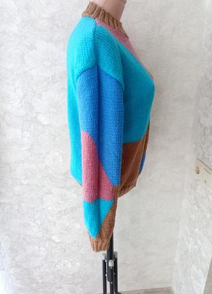 Светр джемпер ручне в'язання (мод18) 4