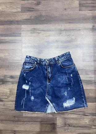 Джинсова юбка