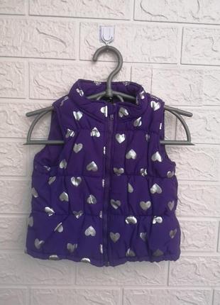 Баллоновая жилетка безрукавка на 1-2 года 92 см