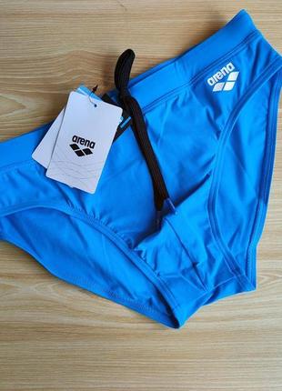 Мужские плавки брифы arena sunny brief turquoise