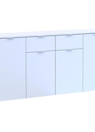Комод у вітальню doros рон 7 160х38х81 см білий (drs-011304)