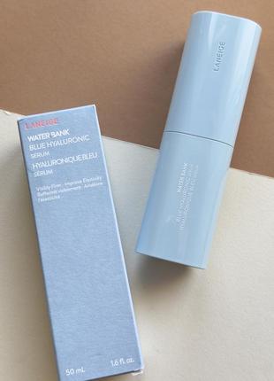 Сироватка для обличчя laneige water bank blue hyaluronic serum, 50 мл