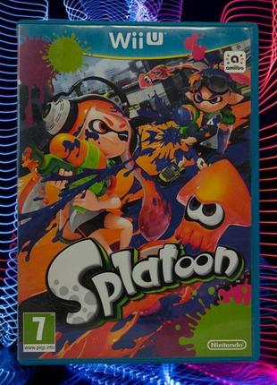 Диск з грою splatoon (nintendo wii u)