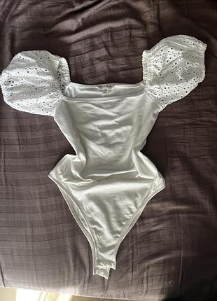 Біле боді котон