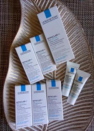 🩵la roche - posay набір пробників для догляду за зневодненою, чутливою шкірою, схильною до недосконалостей