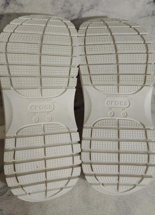 Сабо на высокой платформе crocs mega crush clog.m7w9(39-40)новые,но есть нюансы,все на фото.