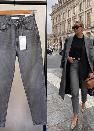 Джинси mom fit zara