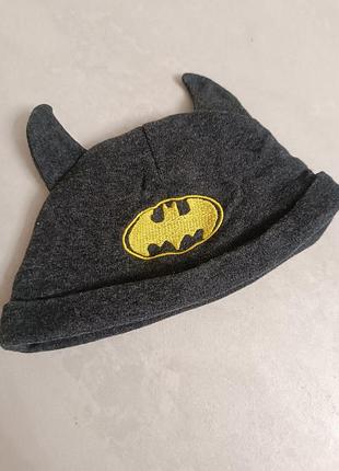 Детская шапка бэтмен batman