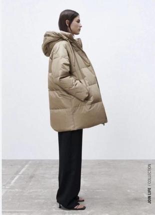 Пуховик zara