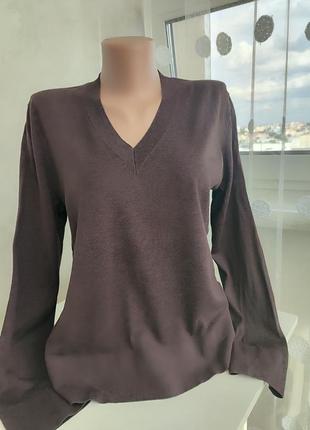Базовый джемпер коттон+ шелк cos