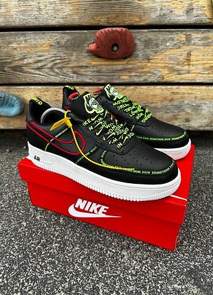 Мужские кроссовки nike air force world wide на осень premium качества, стильные и удобные кроссовки на каждый день
