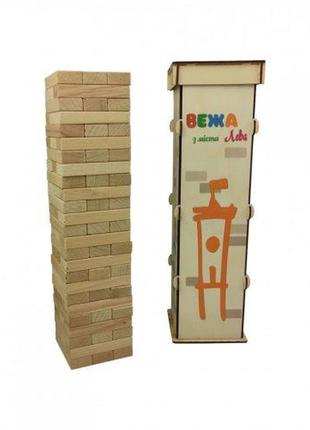 Игра настольная "дженга" wdm